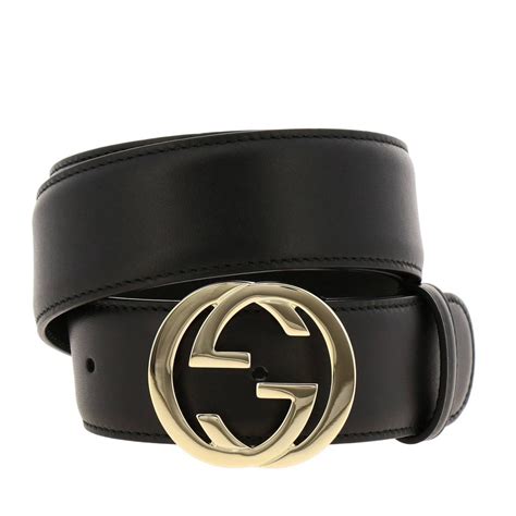 cintura gucci nera da donna|cinture da donna Gucci.